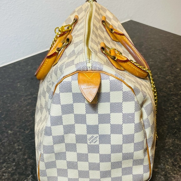 Louis Vuitton Damier Azur speedy 30 - Picture 4 of 8